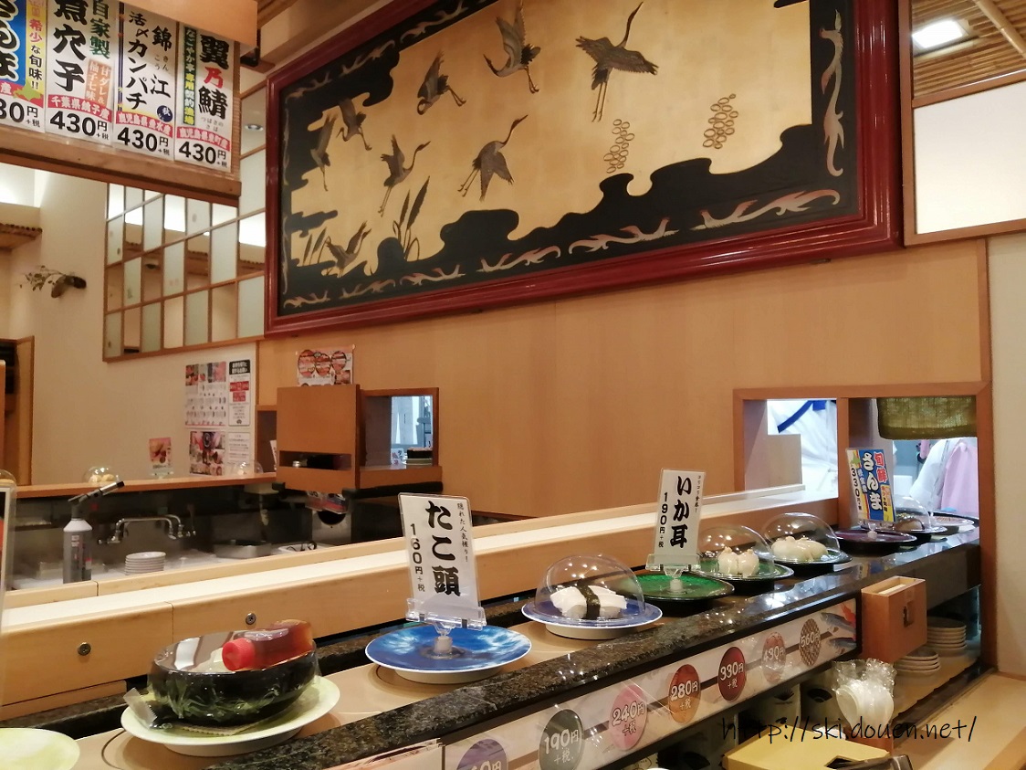 回転寿司なごやか亭 予想以上の美味しさ安さ スキーはじめてガイド